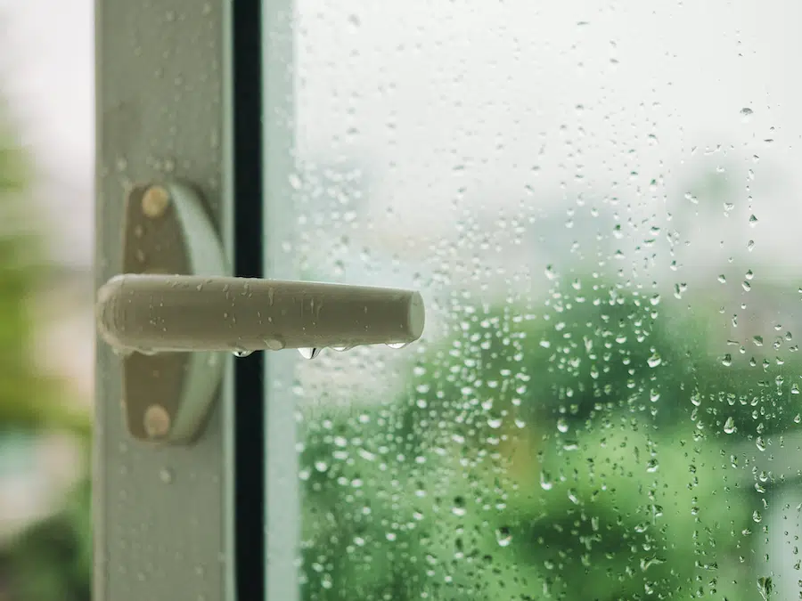 Humid door in St. Louis, Missouri. Superior Heating Cooling Plumbing blog image.