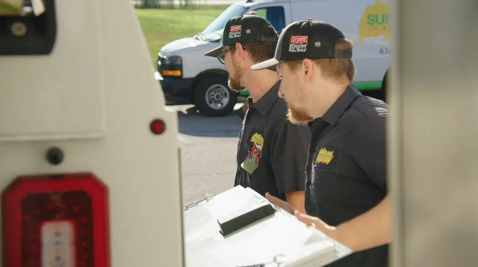 Ductless mini split installation